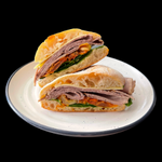 Corned Beef & Semi Dried Tomato Sandwich